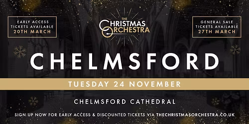 \ud83c\udfb6\ud83c\udf84The Christmas Orchestra - CHELMSFORD\ud83c\udf84\ud83c\udfb6