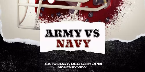 It's Army vs Navy @ the V!