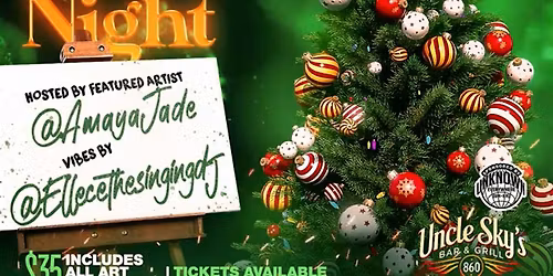 \u2728 HOLIDAY SIP & PAINT NIGHT \u2728