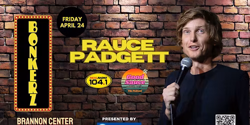Rauce Padgett at Bonkerz Comedy Series New Smyrna Beach