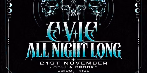 Evie: All Night Long | Joshua Brooks Manchester