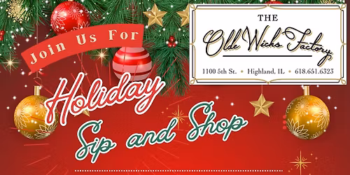 Holiday Sip & Shop 2025\ud83c\udf84\ud83c\udf81