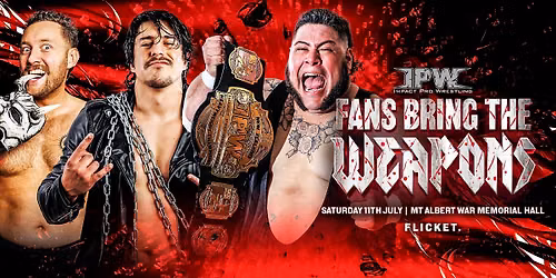 Impact Pro Wrestling: Fans Bring The Weapons