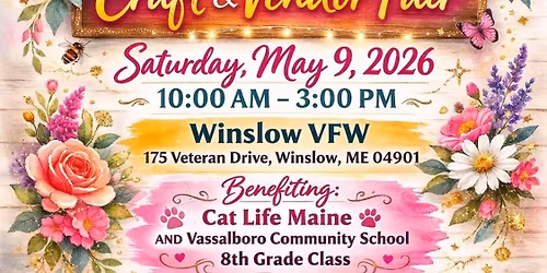 MOTHER'S DAY WEEKEND FUNDRAISING & Craft & Vendor Fair