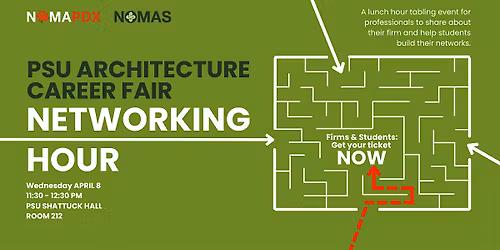 NOMAS PSU | Architecture Career Fair Networking Lunch Hour