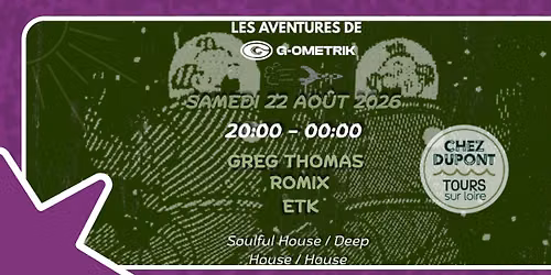 G-OMETRIK (GREG THOMAS x ROMIX x ETK)