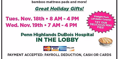 Lancaster Linens at Penn Highlands DuBois