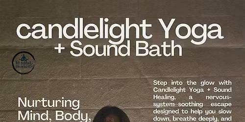Candlelight Yin Yoga + Sound Bath