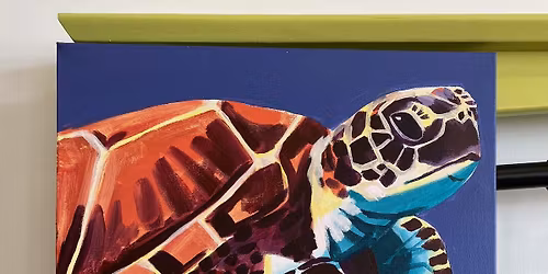 Paint and Sip - Sea Turtle (Daytime class)