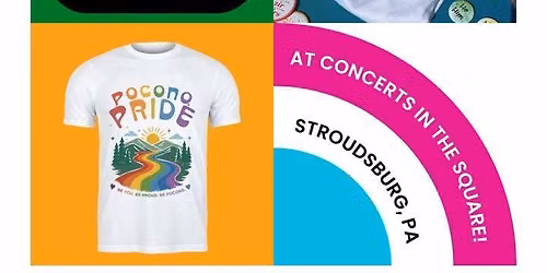 Pocono Pride Festival - Tshirt Sale Pop-Up