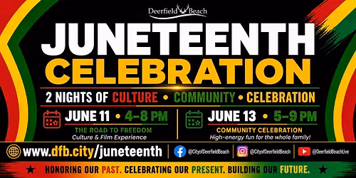 Juneteenth Celebration: Night Two| COMMUNITY CELEBRATION