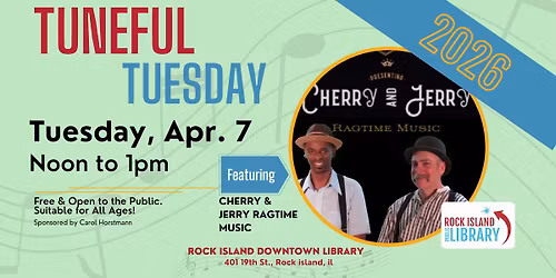 Tuneful Tuesday: Cherry & Jerry Ragtime