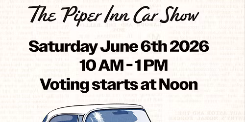 The Piper Inn Annual Car Show