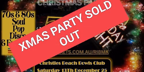 Xmas party sold out