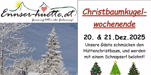 Christbaumkugelwochenende