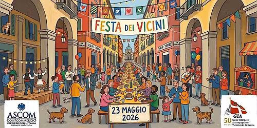 "Festa dei vicini" via Po - Visita guidata con Ascom e GIA