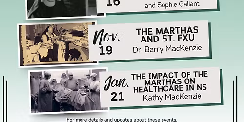 Free talk at the Museum: The Sisters of St. Martha and St FX University