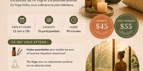Atelier Yin & Yoga Nidra