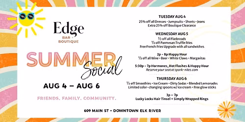Edge Summer Social