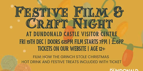 Festive Film and Cosy Craft Evening