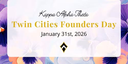 156th Founders Day Celebration for Kappa Alpha Theta