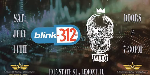 Blink 182 and Offspring Tribute Night at Heroes West Lemont