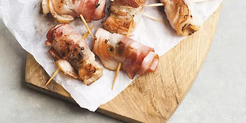 Bacon Wrapped Sausage Treats