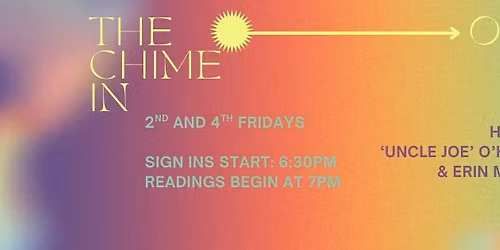 'The Chime In' Open Mic Night