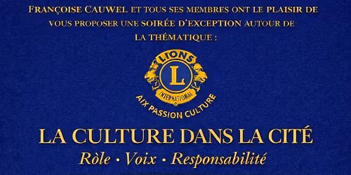 Le Lions Club Aix Passion Culture invite Olivier Biscaye, directeur du journal La Provence
