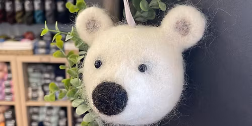 Needlefelt Bauble Workshop