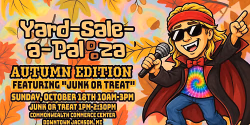 Yardsaleapalooza : Autumn Edition 2026 (Featuring Junk or Treat)