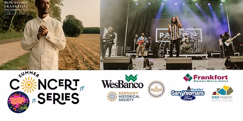 Downtown Frankfort Summer Concert: Reggae Night Featuring Rik Jam