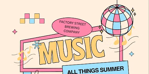 Summer music bingo