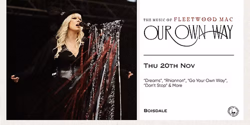 *SOLD OUT*Fleetwood Mac: Our Own Way
