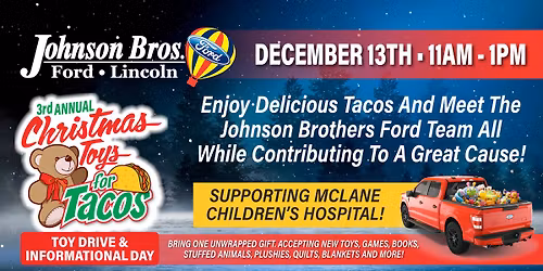 3rd Annual Toys for Tacos