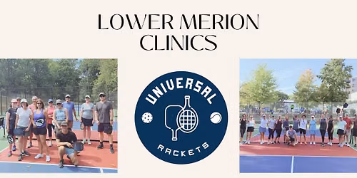Lower Merion Tuesday Morning Pickleball Clinics