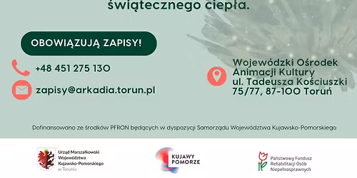 Kol\u0119dowanie z Fundacj\u0105 Arkadia