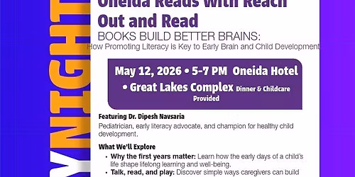 Oneida Reads Family Night with Reach Out and Read Wisconsin
