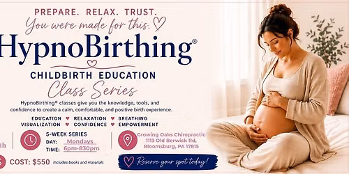 HypnoBirthing Childbirth Education - Bloomsburg