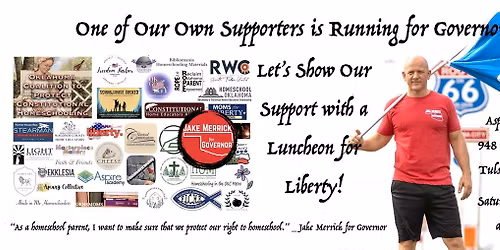 Jake Merrick for Governor Homeschoolers' Luncheon