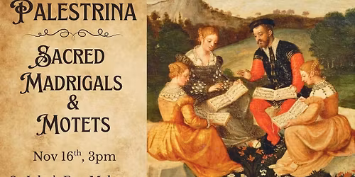 Palestrina: Sacred Madrigals and Motets