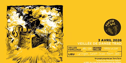 Partir le bal 2 - Veill\u00e9e de danse TRAD des sucres !