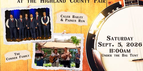 Bluegrass Music at The Highland Co. Fair, VA