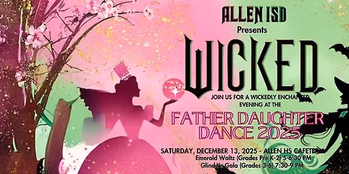 Father Daughter Dance (First Dance)- Pre K-2