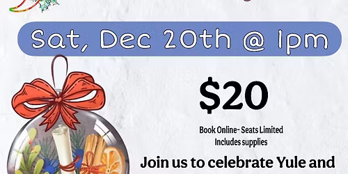 Winter Solstice Blessing Ball