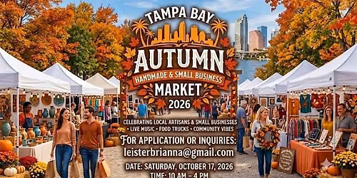 TAMPA BAY AUTUMN HANDMADE & SMALL BUSINESS MARKET 2026