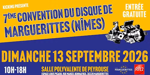7° Convention du Disque de Nîmes-Marguerittes