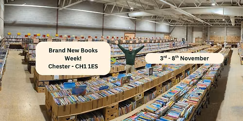 BRAND NEW BOOKS FOR \u00a35 WEEK - Chester | UK Bookfest