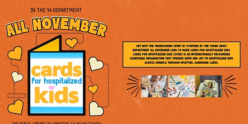 Cards for Hospitalized Kids