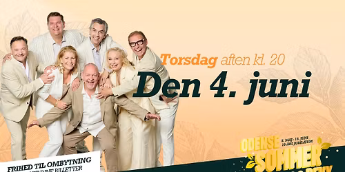 4. juni kl. 20 \u00bb Odense Sommerrevy 2026